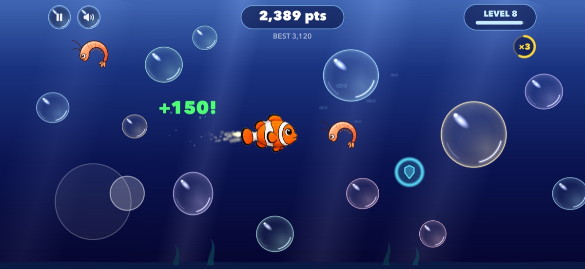 Bubble Dodger gameplay screenshot